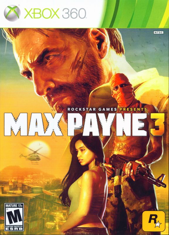 Max Payne 3 box art for Xbox 360